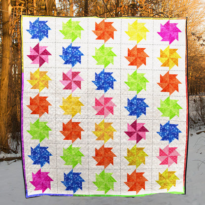 Pinwheel CLM150621 Quilt Blanket