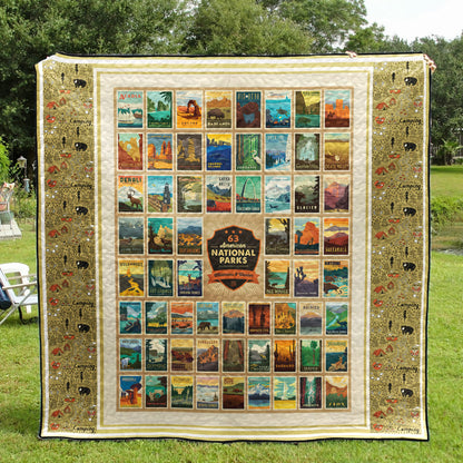 American National Park CLH2310004Q Quilt Blanket