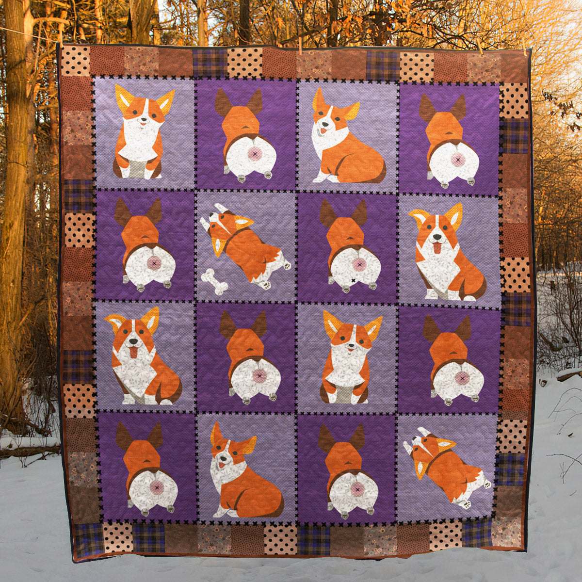 Corgi NT300508 Quilt Blanket