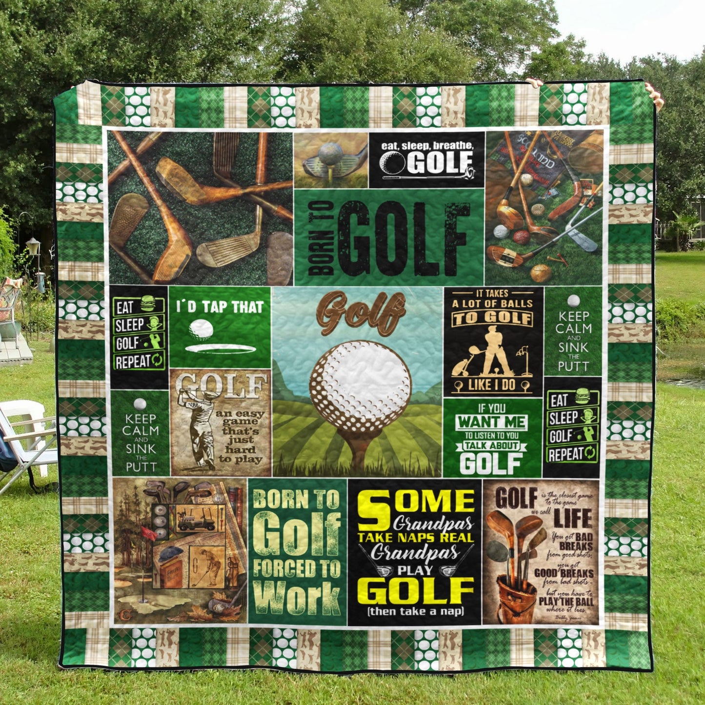 Golf CG060612 Quilt Blanket