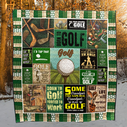 Golf CG060612 Quilt Blanket