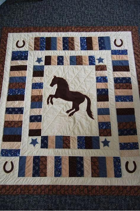 Horse CLA20112326 Quilt Blanket