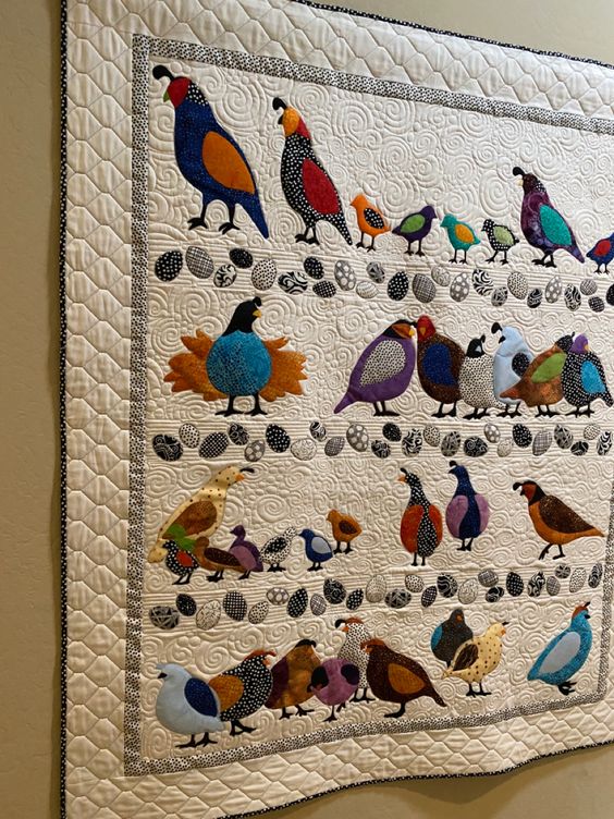 Bird CLA201223008 Quilt Blanket