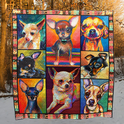 Chihuahua TN130513 Quilt Blanket