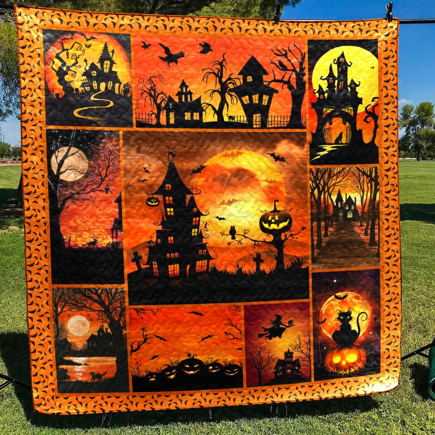 Halloween ML130523 Quilt Blanket