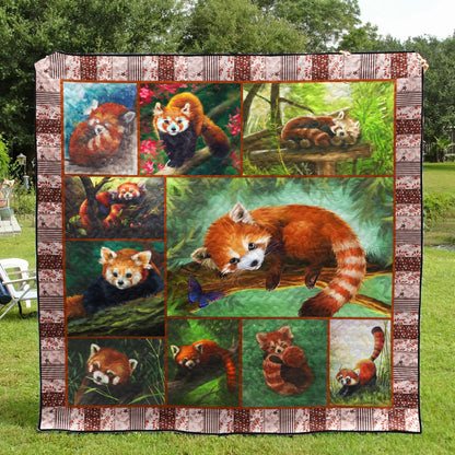 Red Panda VB130532 Quilt Blanket