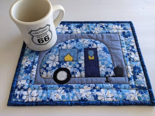 Camping Caravan CLA130324032 Quilted Placemats