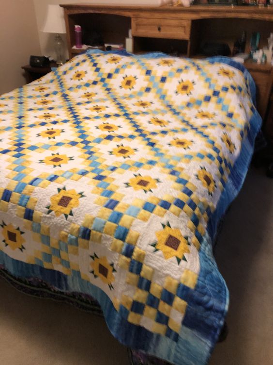 Sunflower CLA16112306 Quilt Blanket