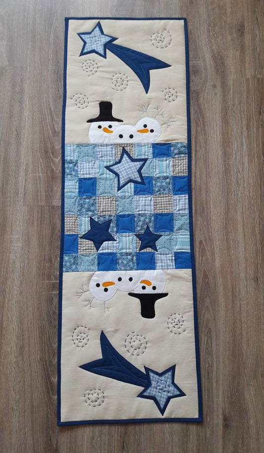 Snowman CLA23112315 Quilted Table Runner