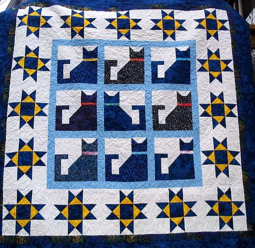 Cat CLA040124065 Quilt Blanket