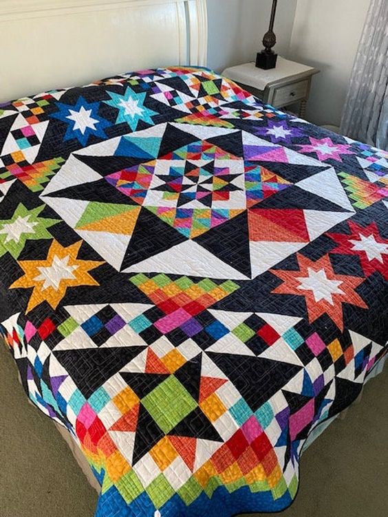 Carpenter Star CLA120324015 Quilt Blanket