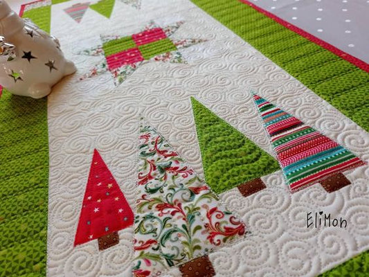 Christmas Tree CLA130324089 Quilted Table Runner