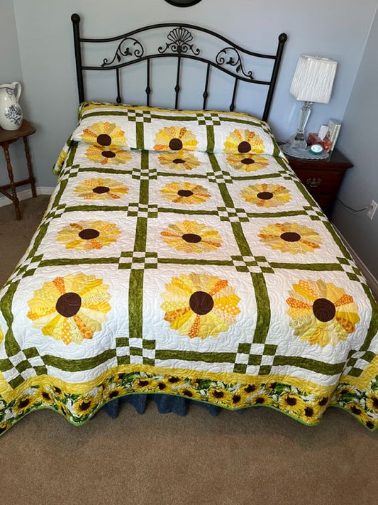 Sunflower CLA16112339 Quilt Blanket