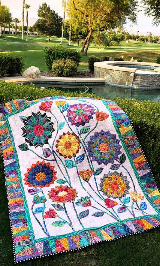 Flower Garden CLA17112301 Quilt Blanket