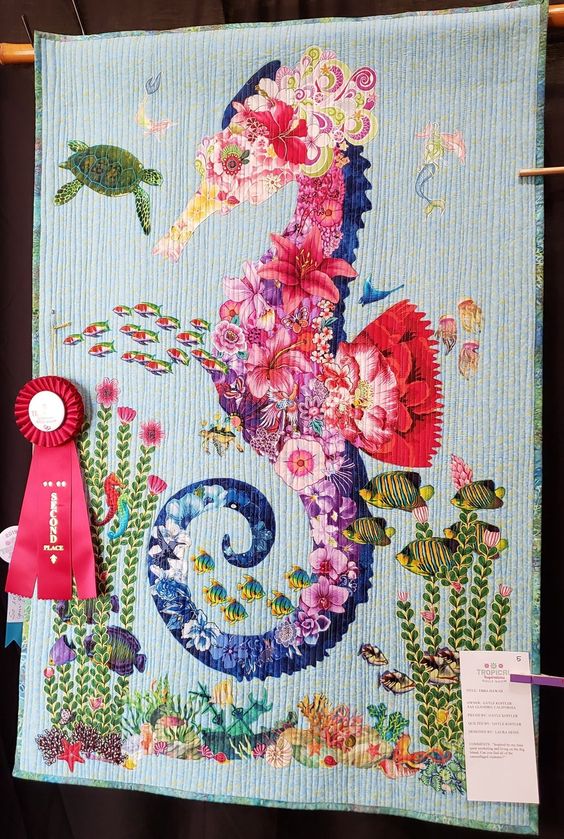 Seahorse CLA040124112 Quilt Blanket