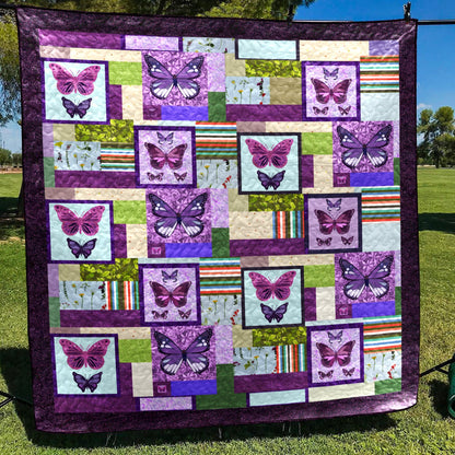 Butterfly CL140638 Quilt Blanket