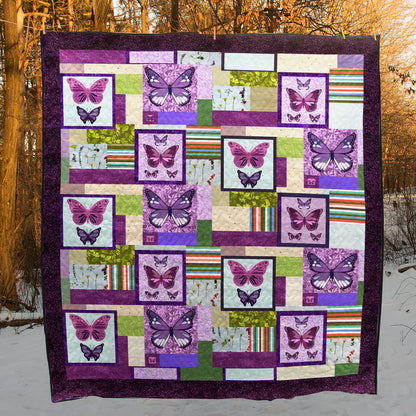 Butterfly CL140638 Quilt Blanket