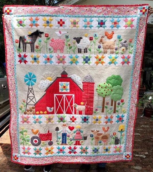 Farm Animals CLA271223145 Quilt Blanket