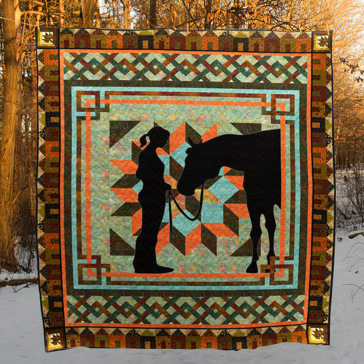 Horse MH110522 Quilt Blanket