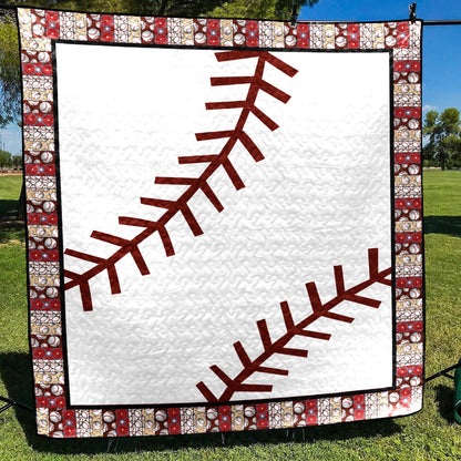 Baseball D8036 Quilt Blanket