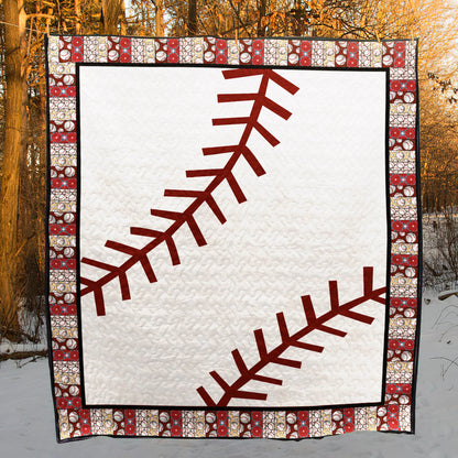 Baseball D8036 Quilt Blanket