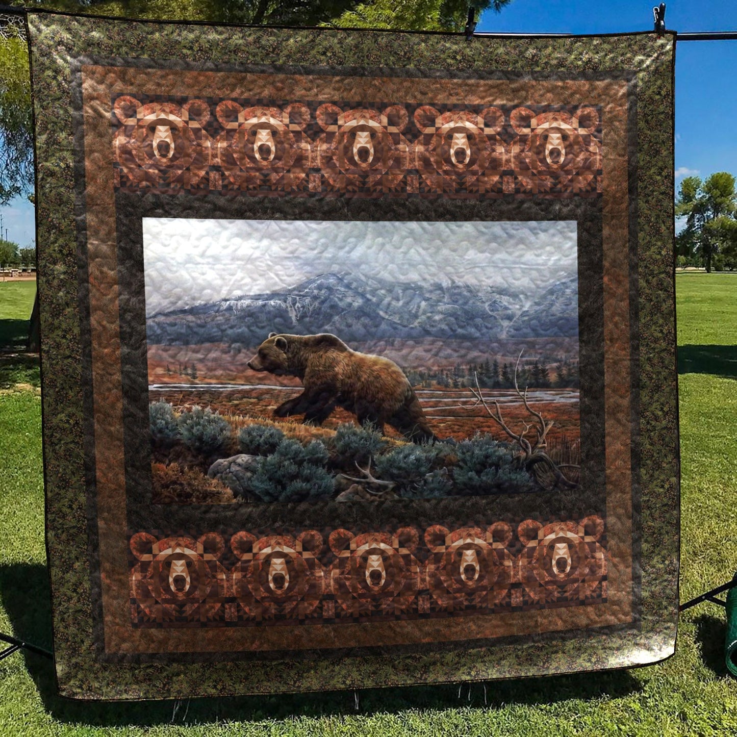 Bear HM110501 Quilt Blanket