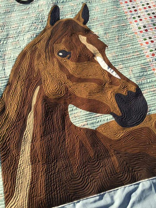 Horse CLA20112329 Quilt Blanket