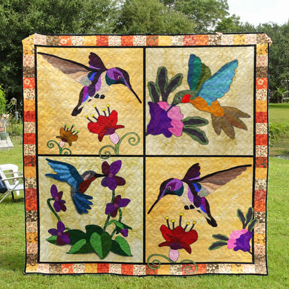 Hummingbird ML280514 Quilt Blanket