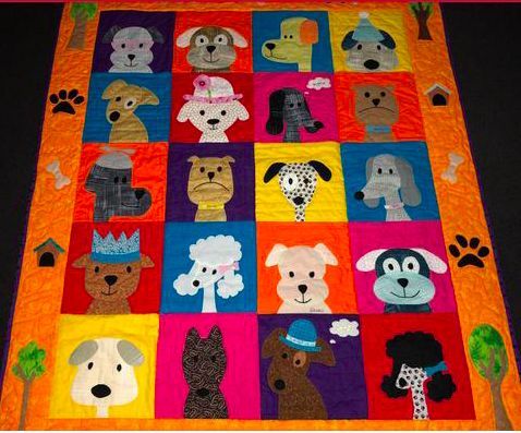 Dogs CLA15112304 Quilt Blanket