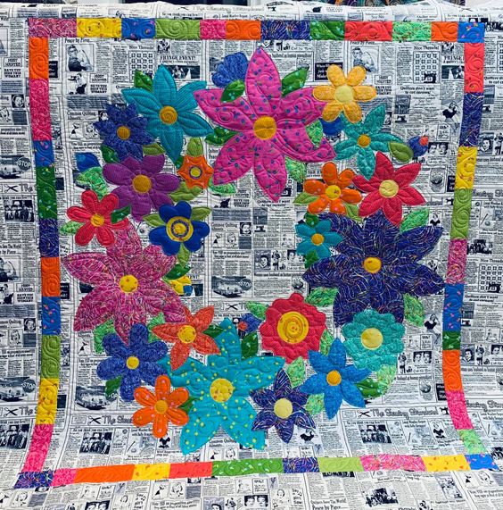 Flower Bloom CLA040124111 Quilt Blanket