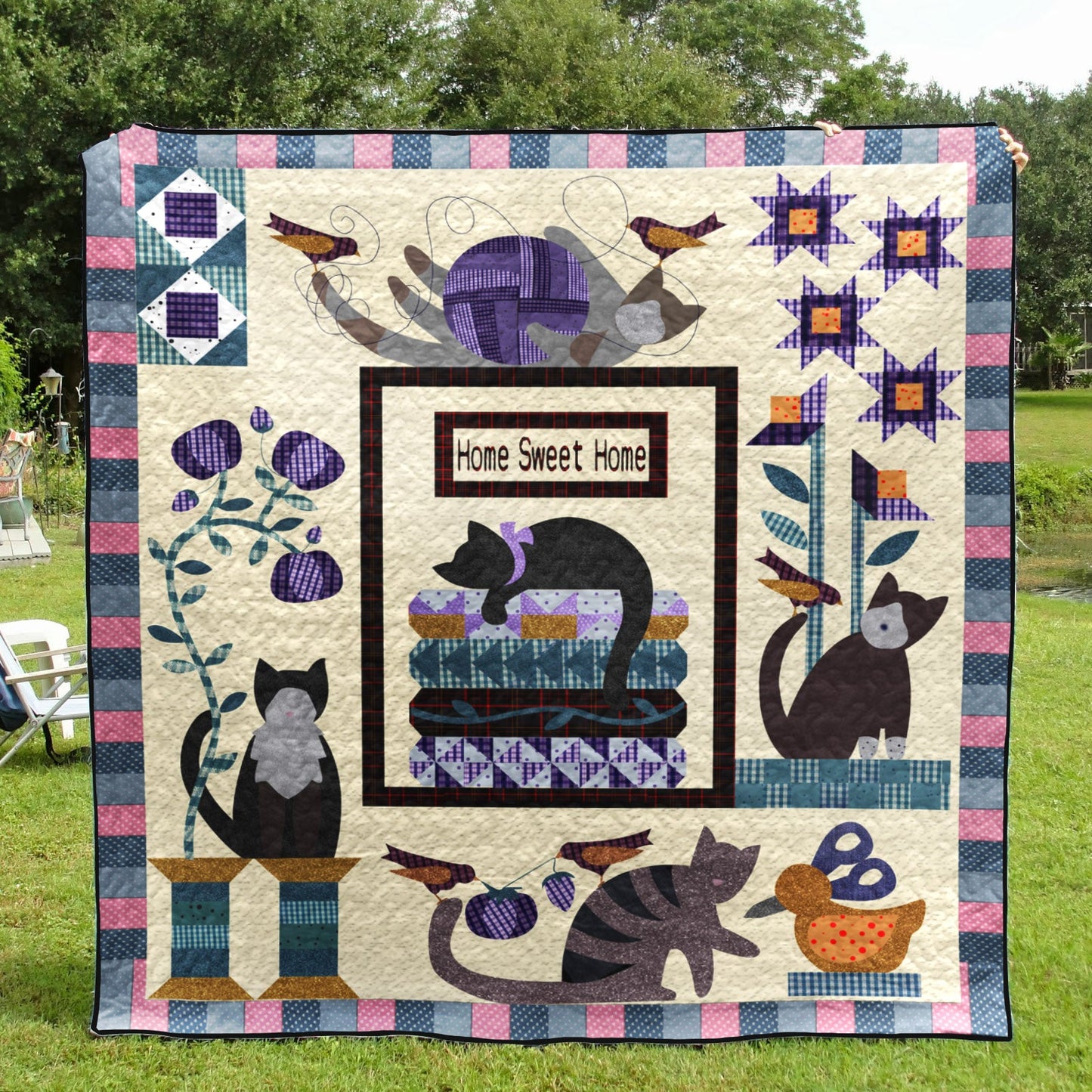 Cat TN150509 Quilt Blanket