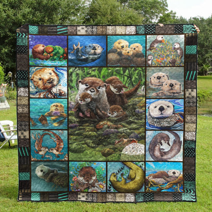 Otter TL210527 Quilt Blanket