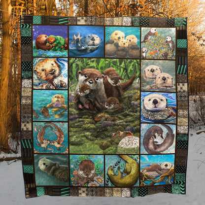 Otter TL210527 Quilt Blanket