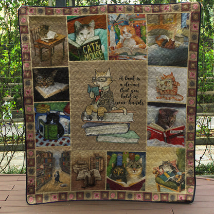 A Book Is A Dream YH3110001 Quilt Blanket