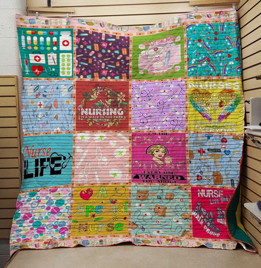 A Special Nurse CLH1611012Q Quilt Blanket