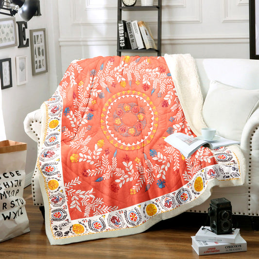 A Dreamy Bohemian TN1511001TT Sherpa Fleece Blanket