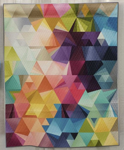 Abstract CLA1410029Q Quilt Blanket