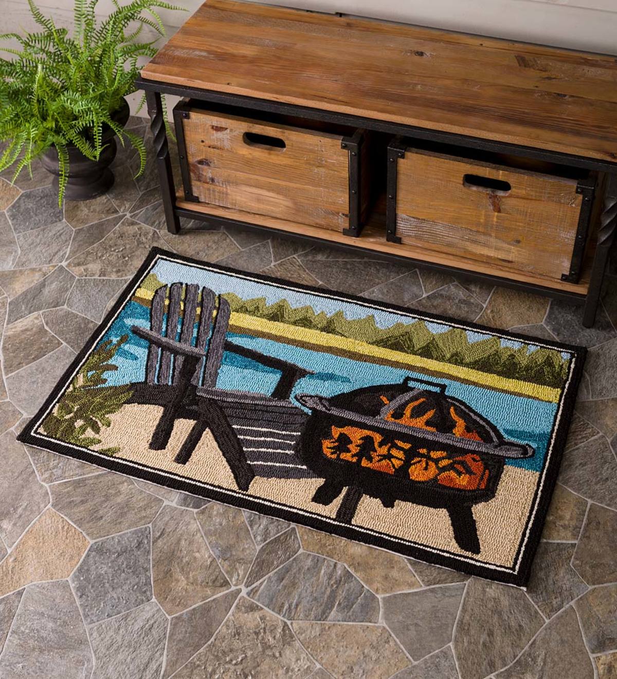 Adirondack And Fire Pit CLM1610001D Non-slip Door mats