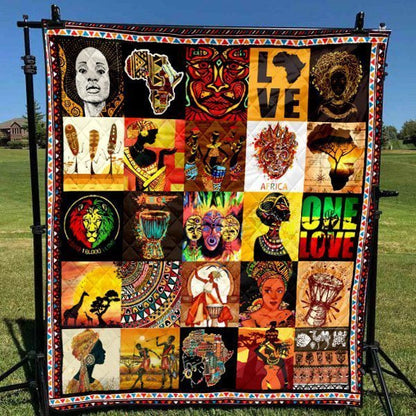 Africa YE160704A TBG Quilt Blanket