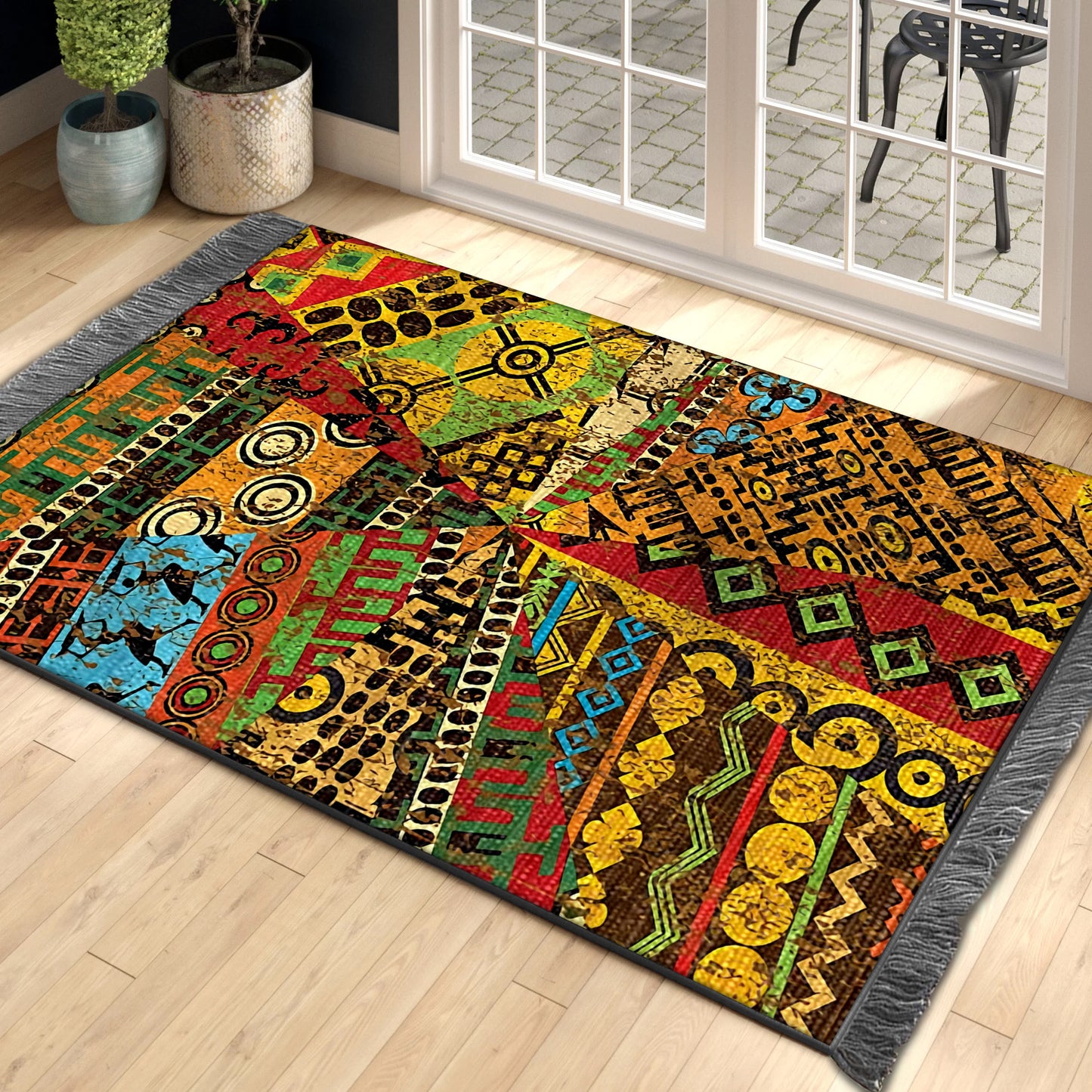 Africa CL260802MDO Decorative Floor-cloth