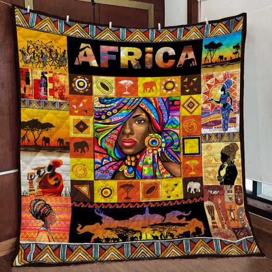 Africa Love HM271001D Quilt Blanket