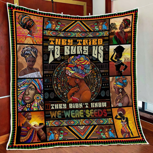 African Pride ND011101 Quilt Blanket