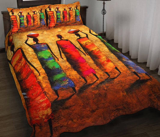 African Quilt Bedding Set CLA130907