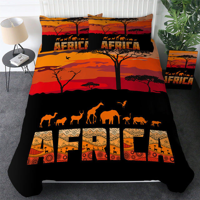 African Animal And Nature CLP3110008TT Bedding Sets