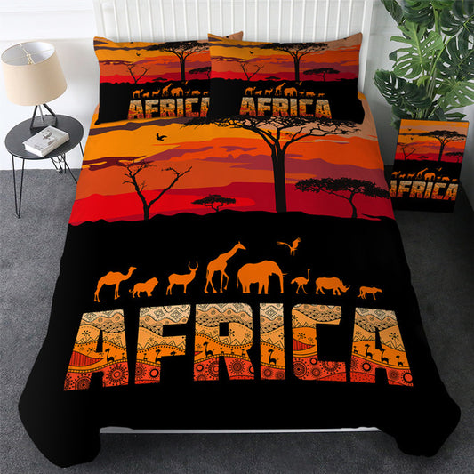 African Animal And Nature CLP3110008TT Bedding Sets