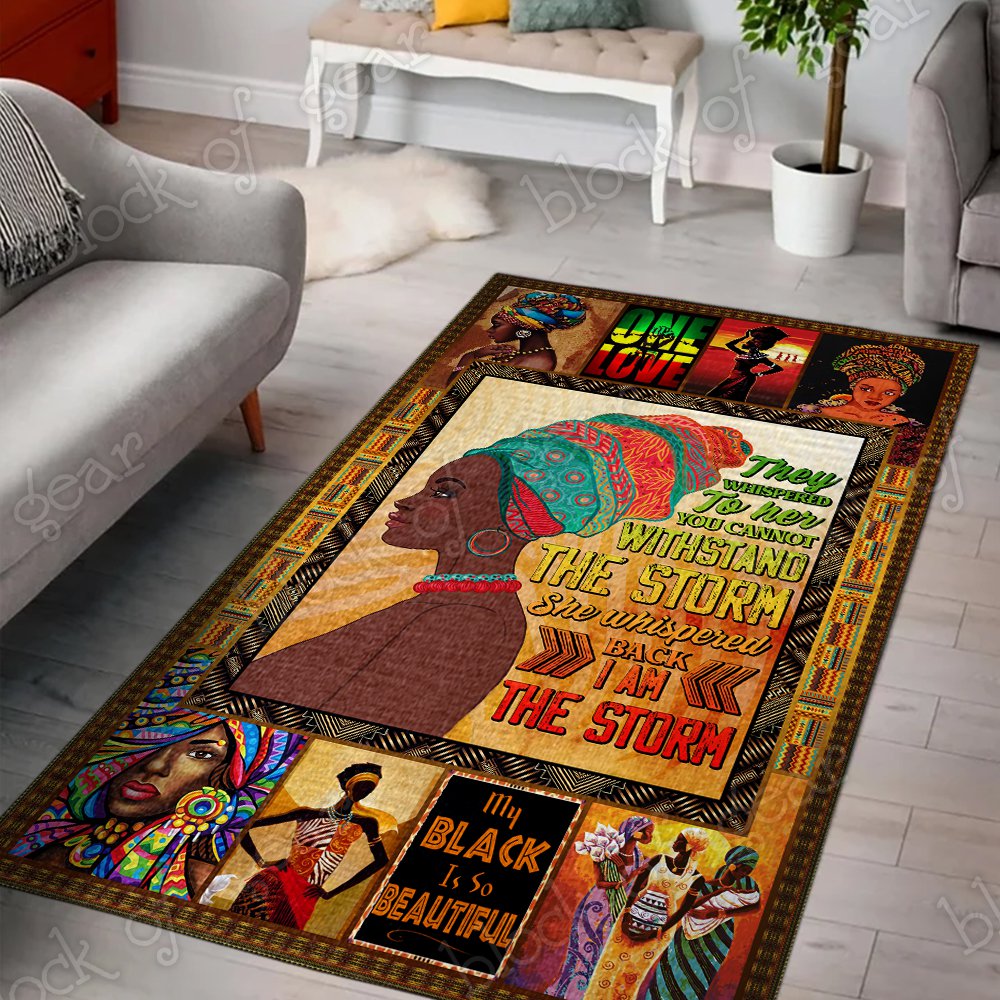 African Black Women CL190901MDR Rug
