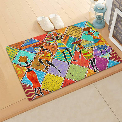 African Girl TN200801MM Non-slip Door mats