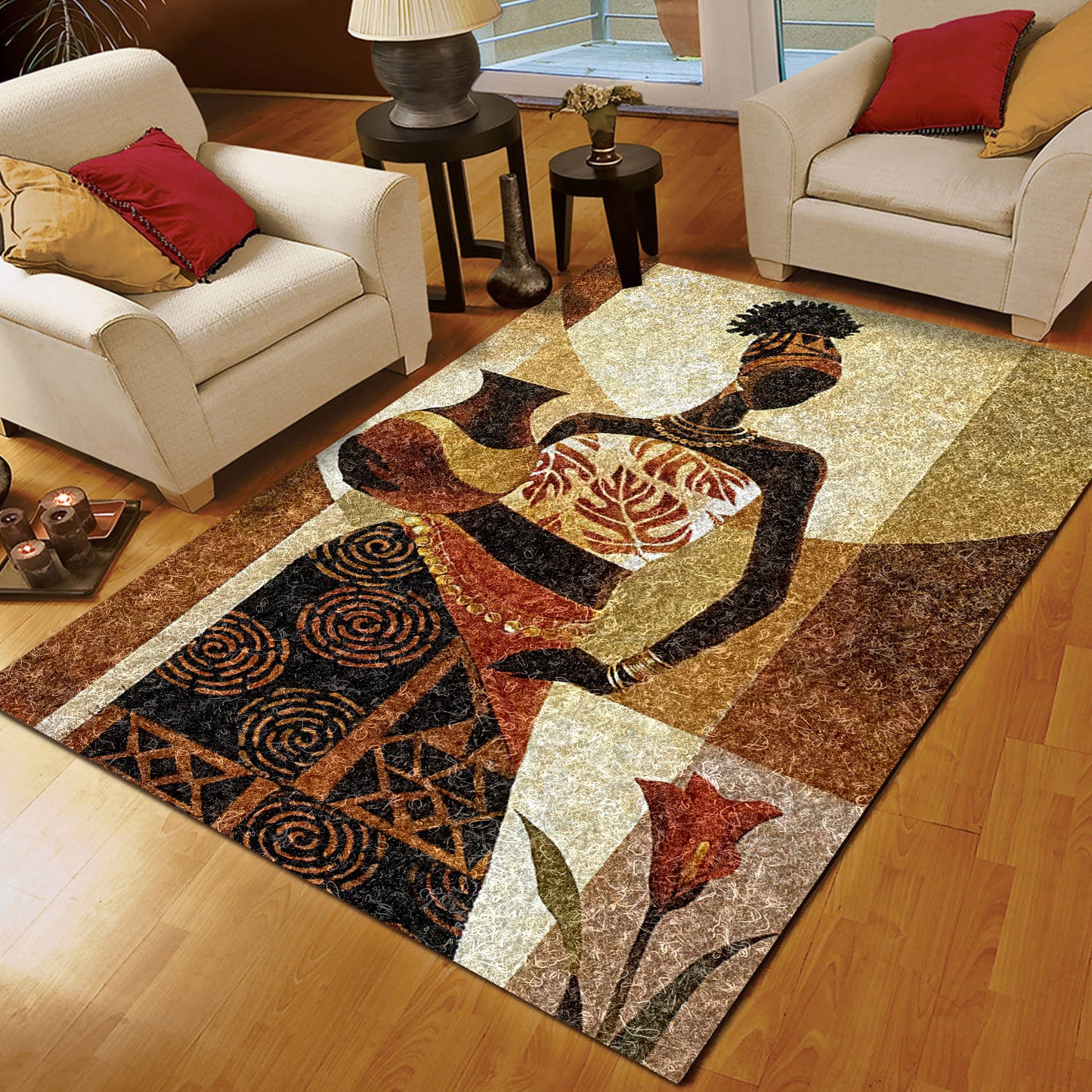 African HT150803M Rug