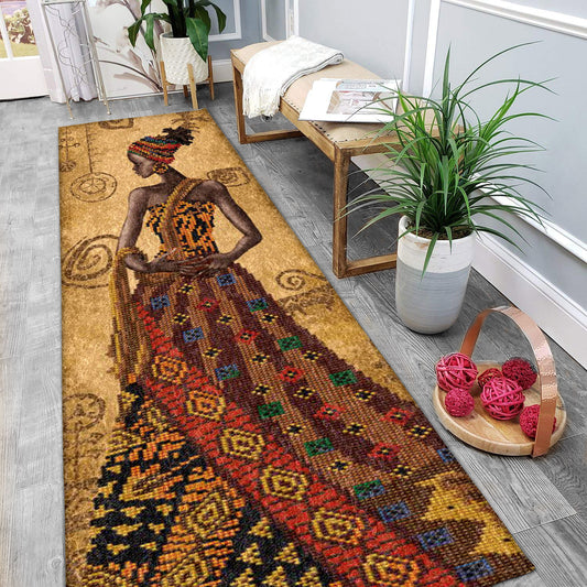 African TL2009009N Runner Rug