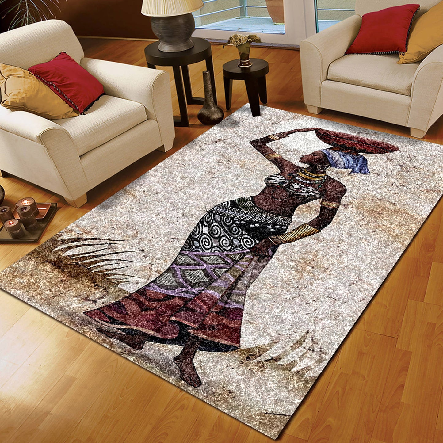 African TL210801M Rug